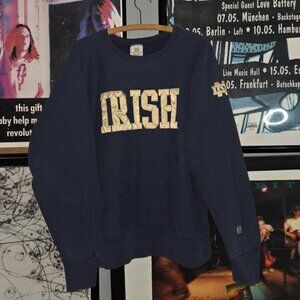 vintage 90s notre dame fighting Irish crewneck sweatshirt University college